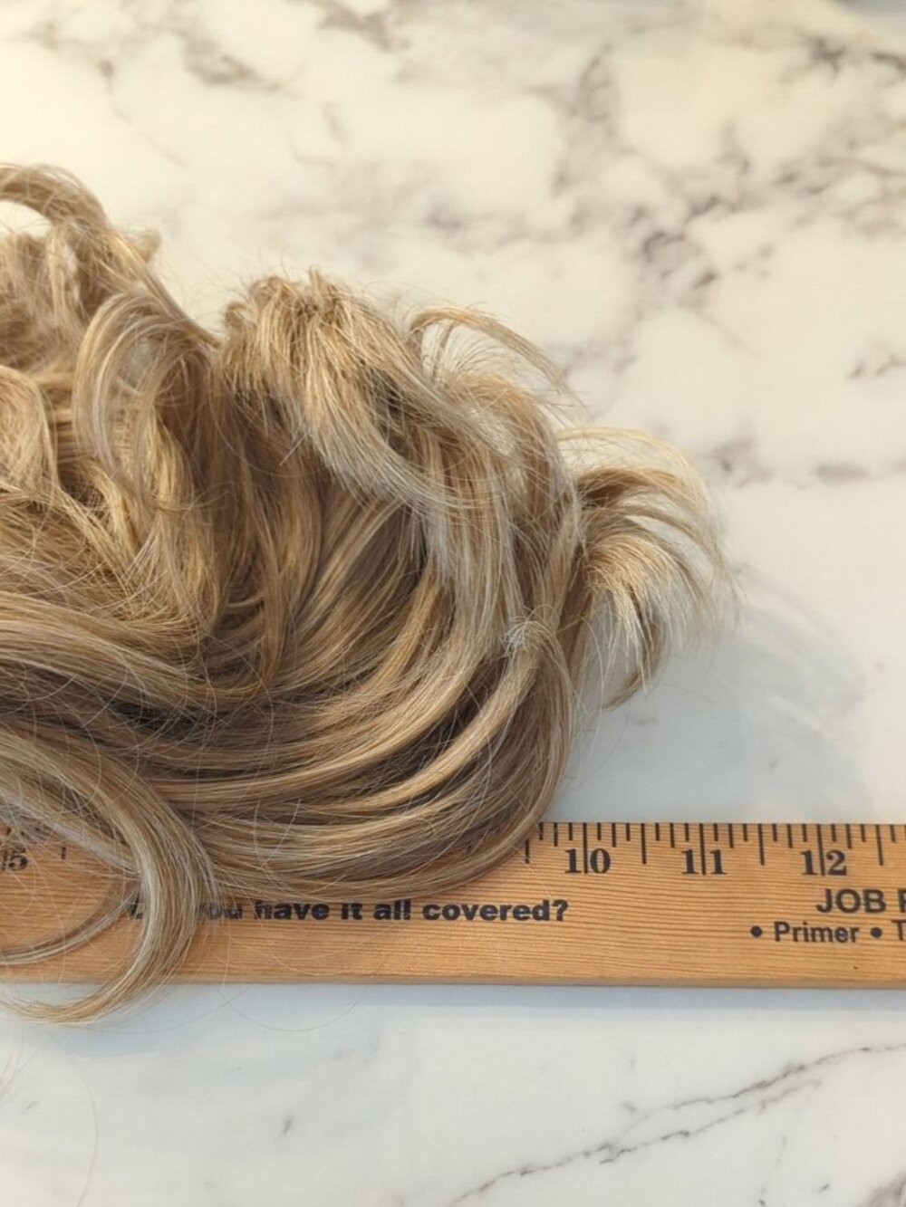 Clip On Ponytail Blonde - Picture 5 of 5